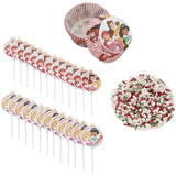 Wilton Disney Princess Christmas Cupcake Decorating Kit – 24 Cupcakes