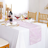 Jacquard Table Runner 13x108 Lavender
