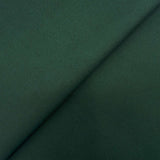 Machine Washable Dark Green Tropical Wool Blend Fabric - Dark Green, Hopsack, 60" Width