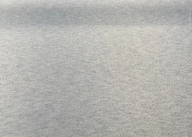 Sunbrella Boucle Improve Sterling Gray Acrylic Fabric - Boucle Texture, Gray, Outdoor Upholstery, 54" Width (1 Yard)