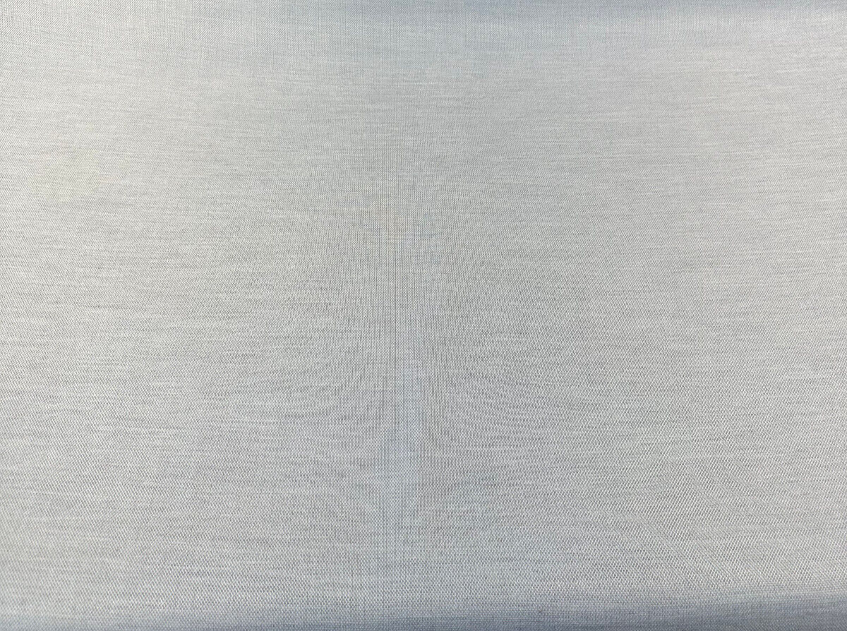 Sunbrella Spotlight Ash Sunbrella Acrylic Fabric - Light Gray Solid, 54" Width (1 Yard)