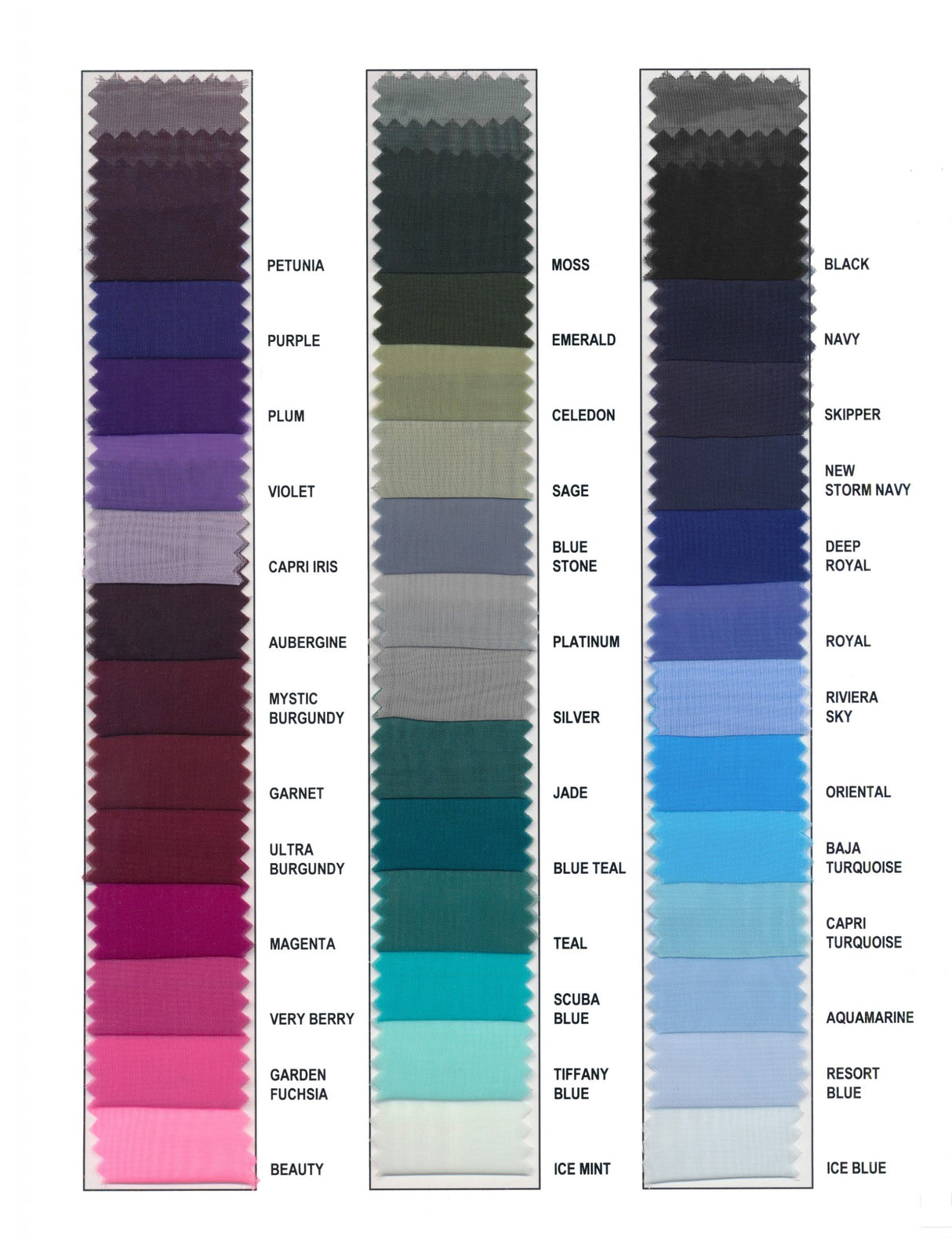 Polyester Chiffon Fabric - Prints, 60" Wide (1 Yard)