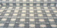 Waverly Sashika Linen Blend Fabric - Plaid Ikat, Lagoon Teal, 54" Width (By The Yard)