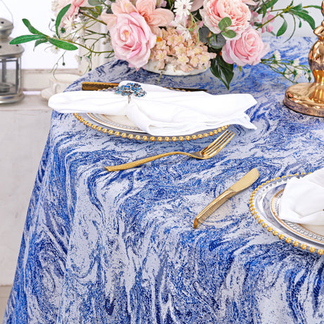 Polyester Table Runner 13x108 Royal Blue