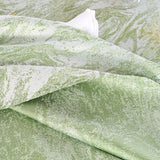 Round Polyester Tablecloth 120 Seamless Mirage Jacquard Sage Green
