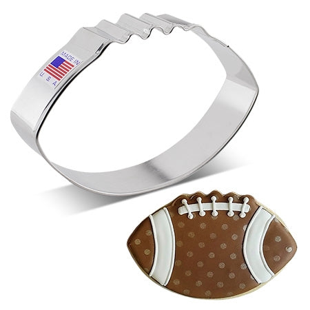 Cookie Cutter Large Football 4-3/8" - 8174A