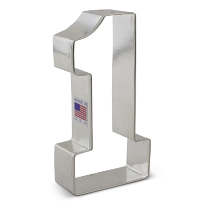 Cookie Cutter Number 1 Large 4-3/8" - 7940A