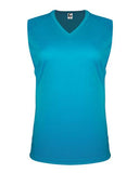 C2 Sport Women's Sleeveless V-Neck Performance T-Shirt