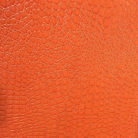 Faux Crocodile Vinyl Fabric - Crocodile Embossed, 54" Width (1 Yard)