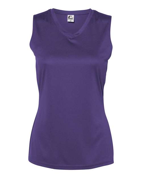 Women's Sleeveless V-Neck T-Shirt