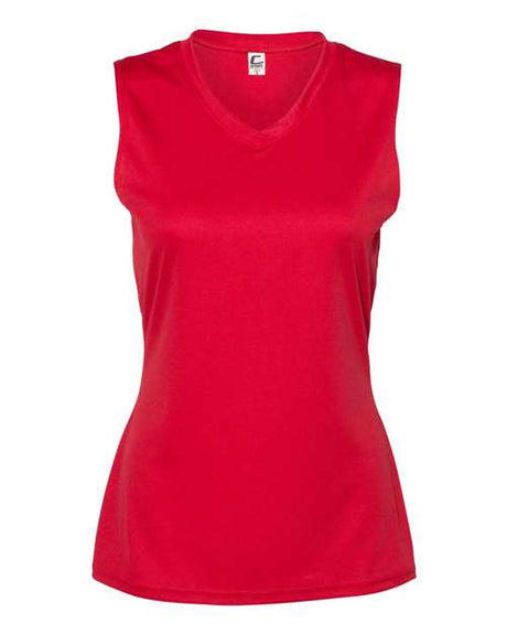 C2 Sport Women's Sleeveless V-Neck Performance T-Shirt