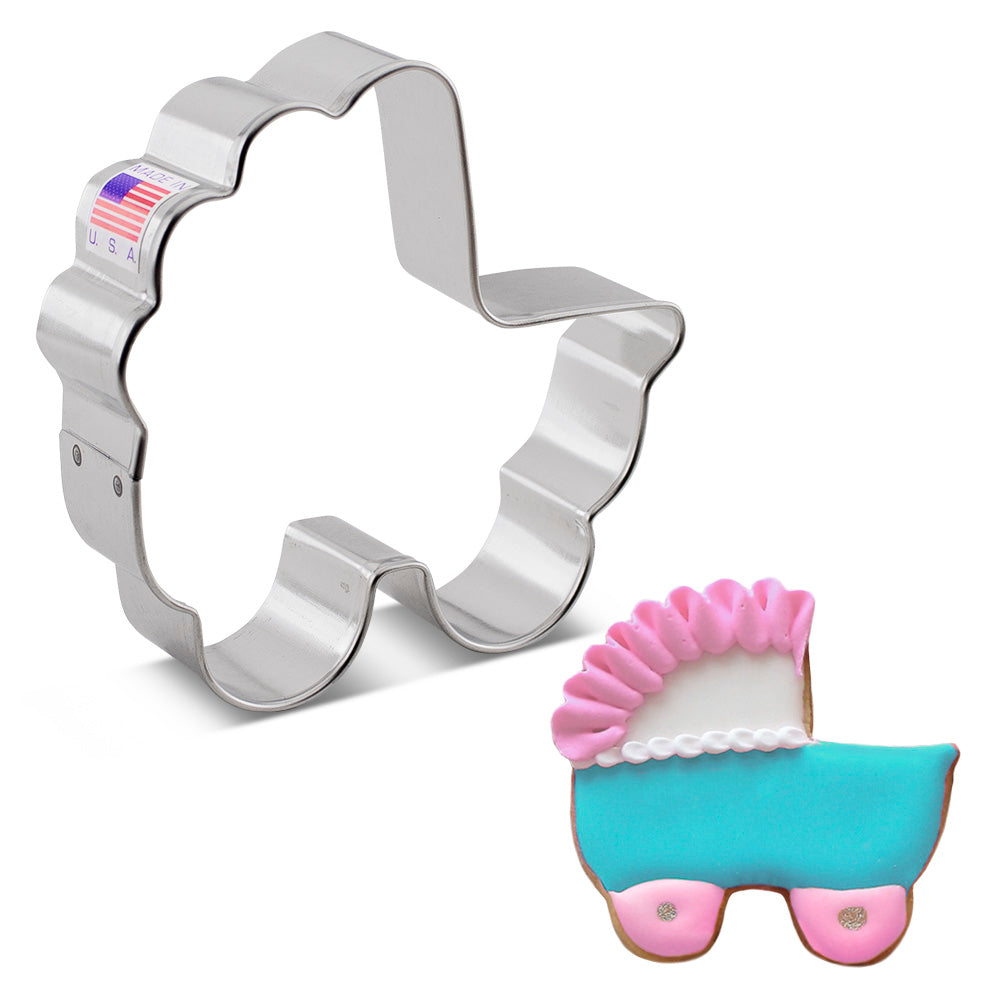 Ann Clark Baby Carriage Cookie Cutter