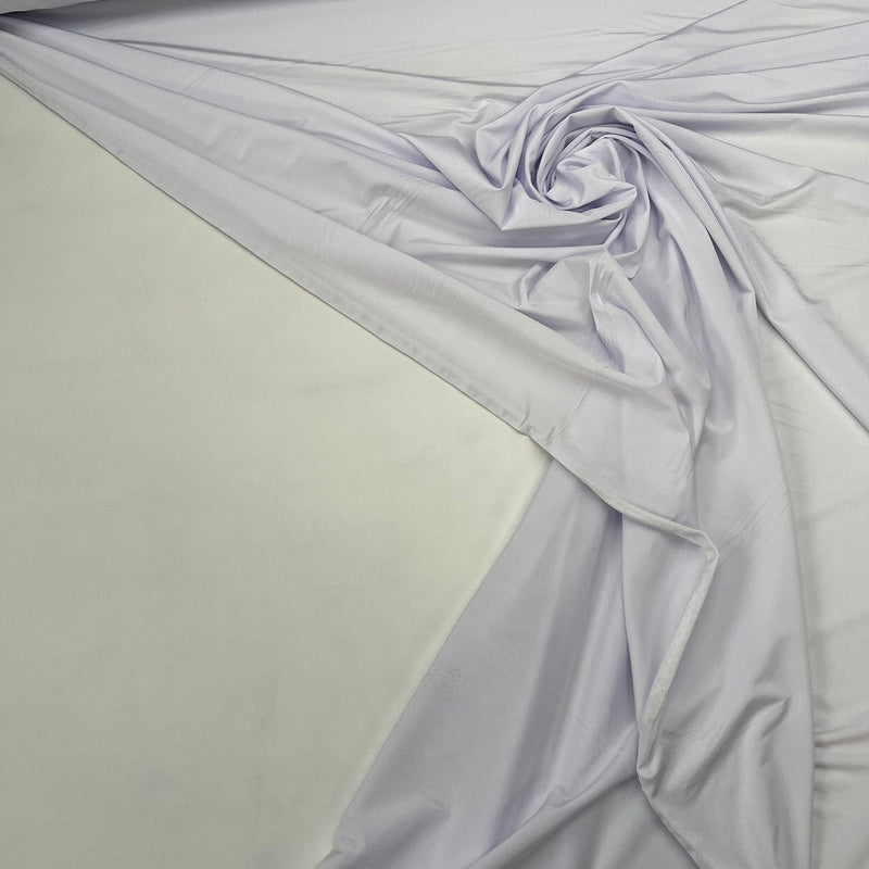 Italian Stretch Knitted Fabric White Purple