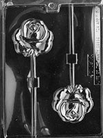 Rose Lolly Chocolate Mold - LPF060