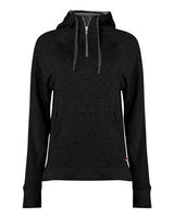 Badger Women's FitFlex French Terry Quarter-Zip Hooded Pullover