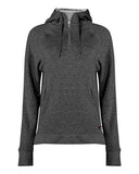 Badger Women's FitFlex French Terry Quarter-Zip Hooded Pullover