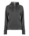 Badger Women's FitFlex French Terry Quarter-Zip Hooded Pullover