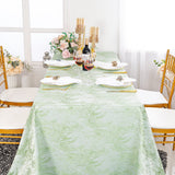 Rectangular Polyester Tablecloth 90x156 Sage Green