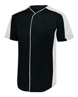 Youth Full Button Baseball Jersey