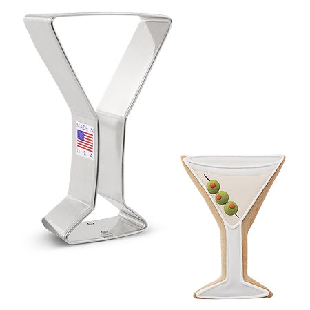 Cookie Cutter Martini Glass 4-1/4" - 8316A