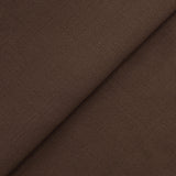 Machine Washable Chocolate Brown Tropical Wool Blend Fabric - Chocolate Brown, Tropical, 60" Width