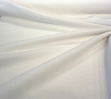 Sunbrella Outdoor Chenille Loft White Chenille Fabric - White, Textured Solids, 54" Width (By The Yard)