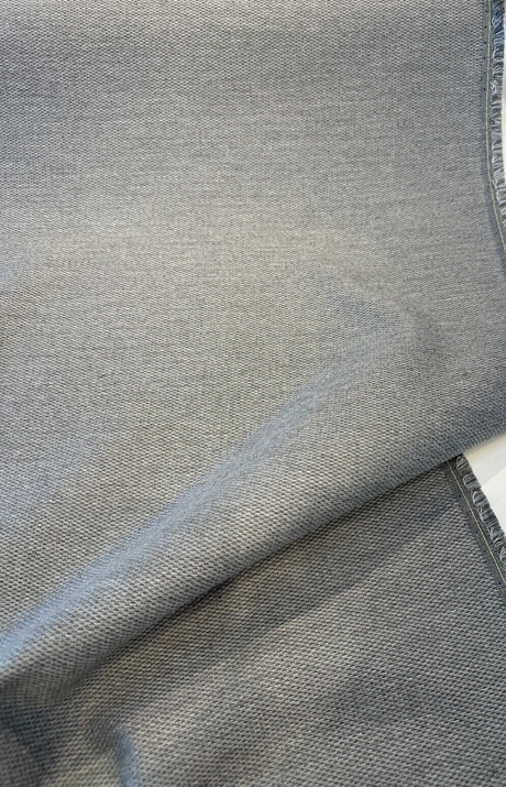 Sunbrella Acrylic Fabric - Pique Ash Gray, 54" Width (By The Yard)