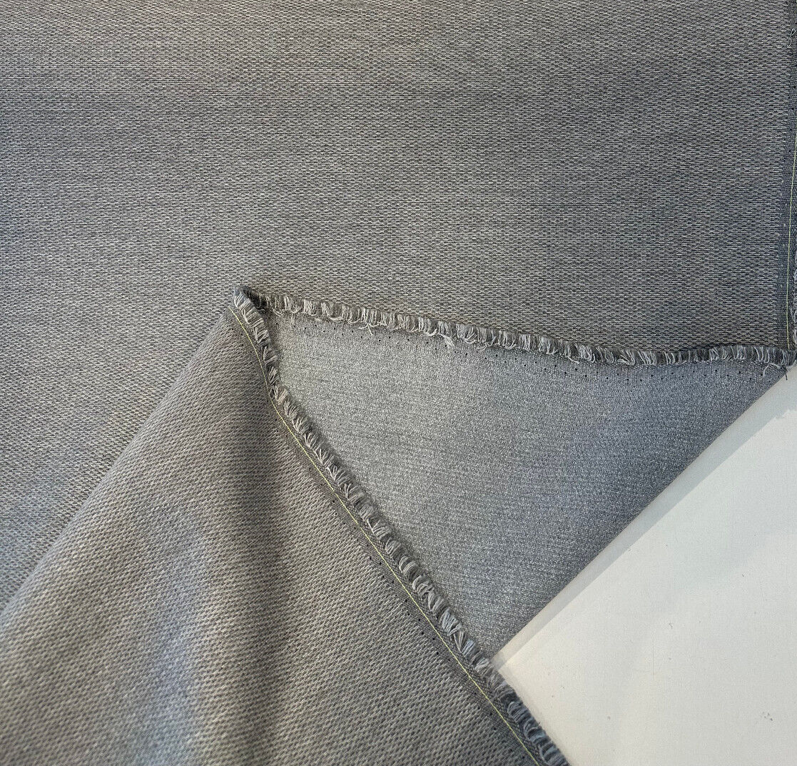 Sunbrella Acrylic Fabric - Pique Ash Gray, 54" Width (By The Yard)