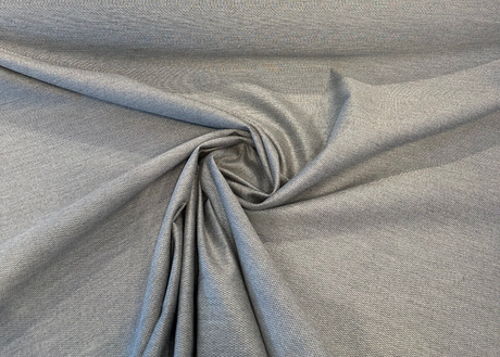 Sunbrella Acrylic Fabric - Pique Ash Gray, 54" Width (By The Yard)