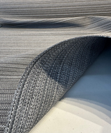 Sunbrella Achiever Solution Dyed Acrylic Fabric - Quarry Gray Stripes, 54" Width (1 Yard)