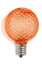 G50 Wonderful LED SMD Bulb (25 bulbs/bag) - Faceted, Orange