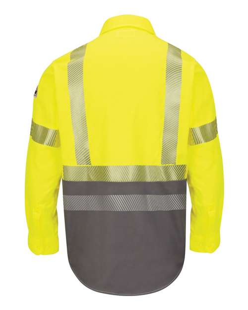 Hi-Visibility Color Block Uniform Shirt - EXCEL FR® ComforTouch® - 7 oz.