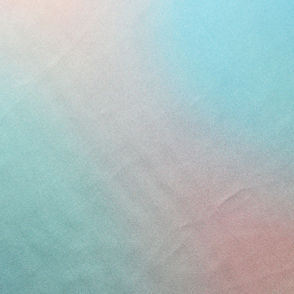 BZ Digital Flip Polyester Spandex Fabric - Multi-Color Peacock Feather Brazilian Print, 60" Width (1 Yard)