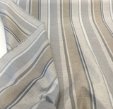Trusted Fog Acrylic Fabric - Gray Stripe, 54" Width (1 Yard)