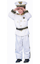 Deluxe Navy Admiral Costume Set