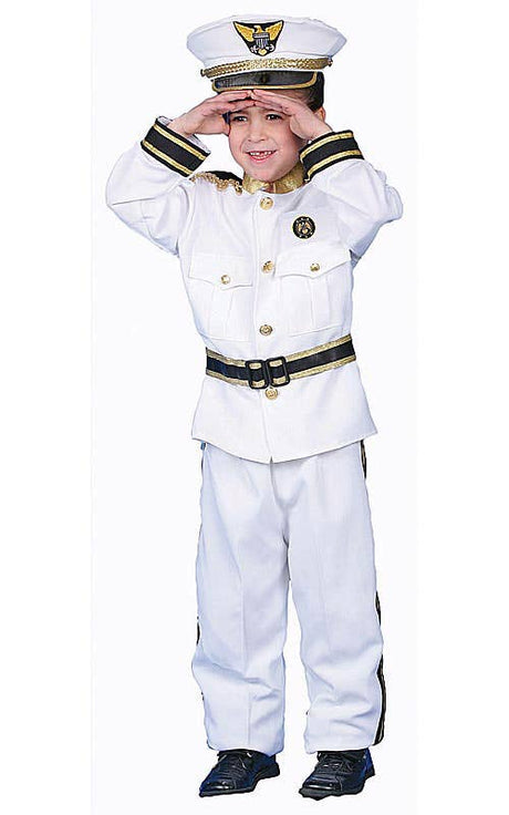 Deluxe Navy Admiral Costume Set