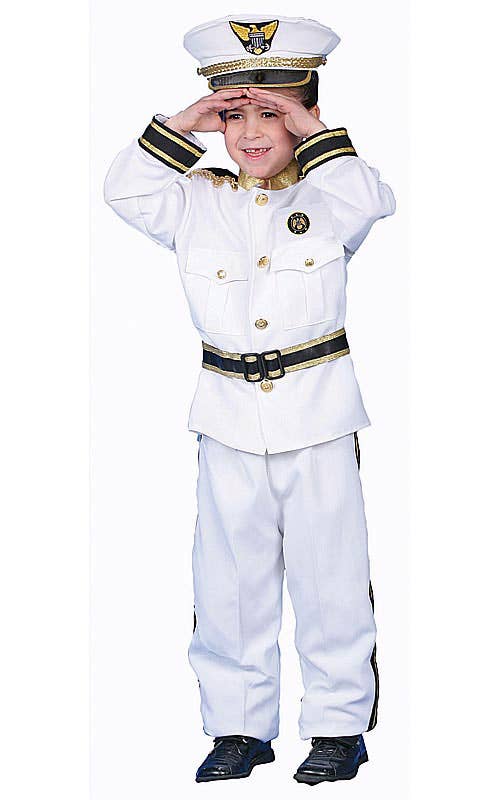 Deluxe Navy Admiral Costume Set