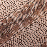 BZ Digital Flip Polyester Spandex Fabric - Multi-Color Peacock Feather Brazilian Print, 60" Width (1 Yard)