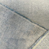 Sunbrella Chartres Mist 100 Percent Solution Dyed Acrylic Fabric - Teal Beige, Solids, Textured, 52" Width (1 Yard)