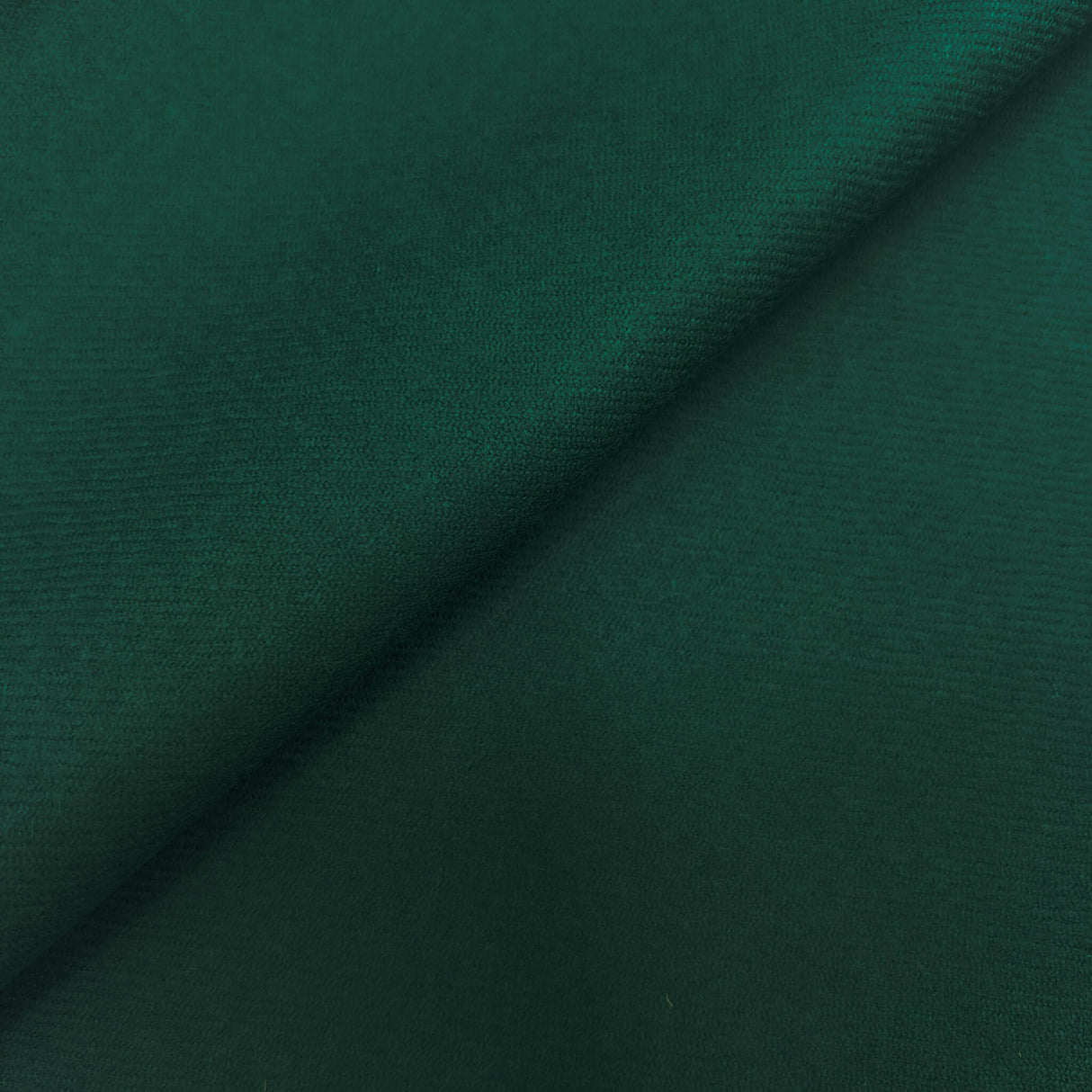 Green Worsted Flannel Wool Fabric - Green, Worsted Flannel, 63" Width (1 Yard)