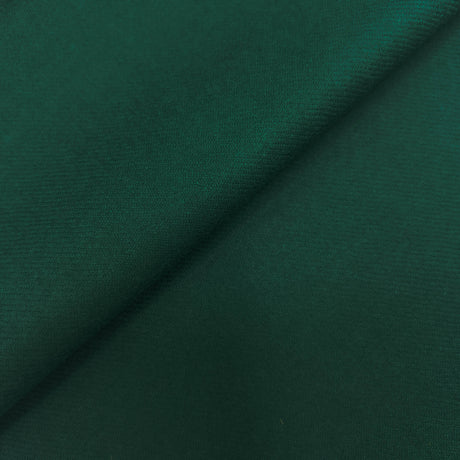 Green Worsted Flannel Wool Fabric - Green, Worsted Flannel, 63" Width (1 Yard)
