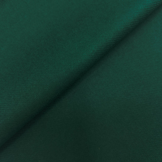 Green Worsted Flannel Wool Fabric - Green, Worsted Flannel, 63" Width (1 Yard)