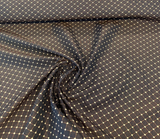 Heritage Brown Gold Diamond Honeycomb Backed Upholstery Fabric - Brown Gold Diamond Honeycomb Pattern, 55" Width (1 Yard)