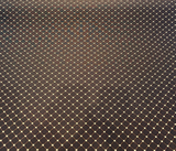Heritage Brown Gold Diamond Honeycomb Backed Upholstery Fabric - Brown Gold Diamond Honeycomb Pattern, 55" Width (1 Yard)