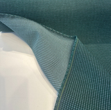 Paravel Peacock Solution Dyed All Weather Acrylic Fabric - Peacock Blue Small Scale Geometric Pattern, 54" Width (1 Yard)