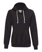 Women's French Terry Sport Lace Scuba Hooded Sweatshirt