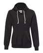 Women's French Terry Sport Lace Scuba Hooded Sweatshirt