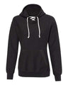 Women's French Terry Sport Lace Scuba Hooded Sweatshirt