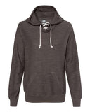Sudadera con capucha French Terry Sport Lace Scuba para mujer