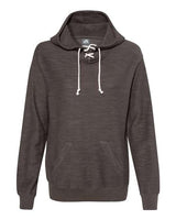 Women's French Terry Sport Lace Scuba Hooded Sweatshirt